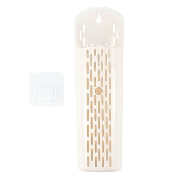 SEWCHICS Wall Mounted Chopsticks Holder Plastic Drain Rack Organizer for Kitchen Storage, 1 Pack