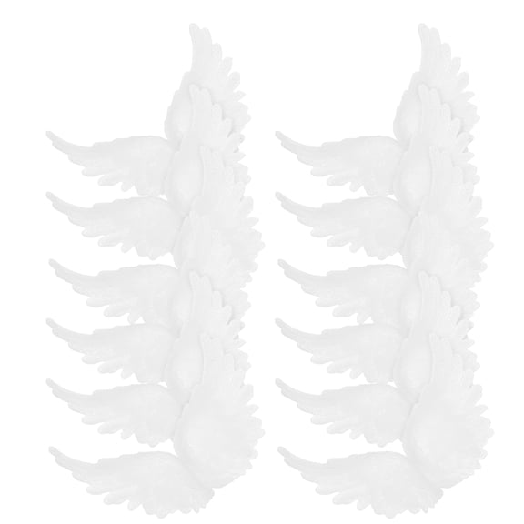 SEWCHICS festival wings Wings Props White 12Pcs