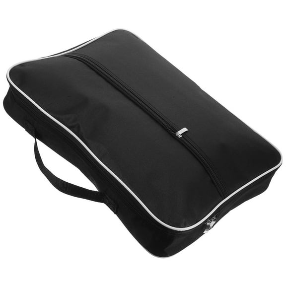 SEWCHICS Black Polyester Lyre Carrying Case Lightweight Portable Harp Bag for Easy Transport 1 Piece