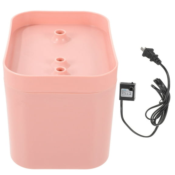 SEWCHICS Automatic Cat Water Fountain with Mute Pump, Plastic, Portable, Safe, Fun Flower Outlet for Pets