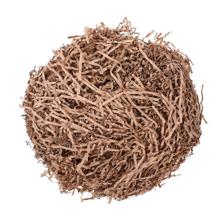SEWOART 1 Pack Light Brown Shredded Paper Filling for Box Filler and Decoration
