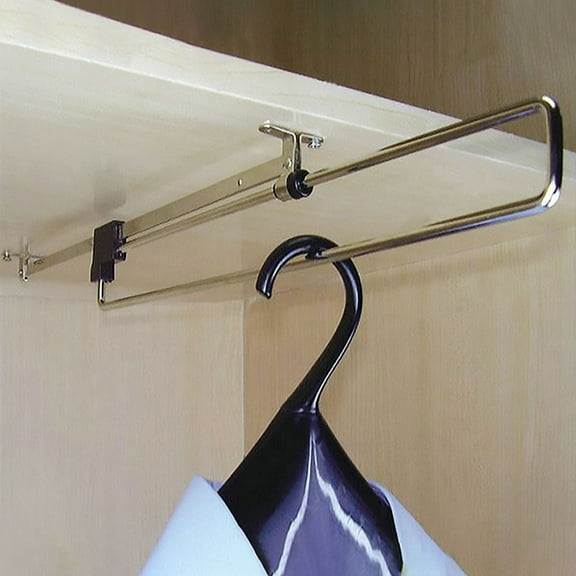 SEWOART 1Set Sturdy Clothes Hanger Storage Rack with Adjustable Design for Home Use