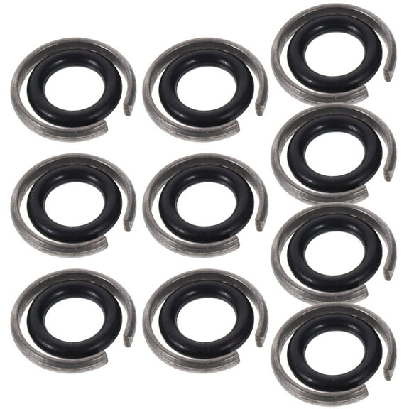 SEWOART 10 Sets Impact Wrench Metal Ring Wrench Ring Replacement Set Iron Socket Support Repair Work