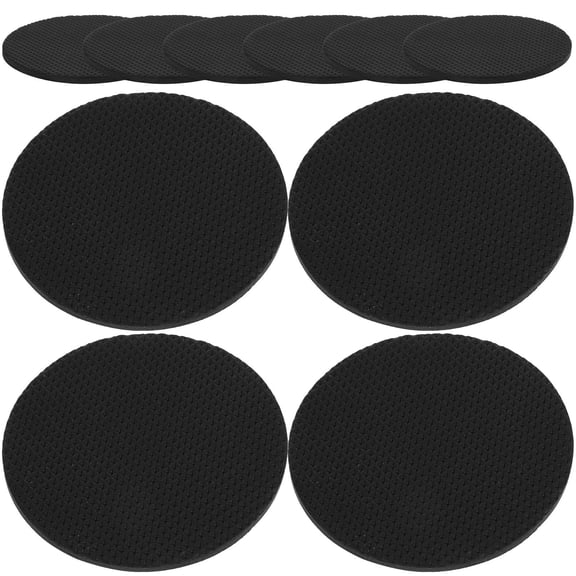 SEWOART 10Pcs Adjustable Billiards Table Foot Pads Black Eva Table Leg Levelers for Home Piano Office Use