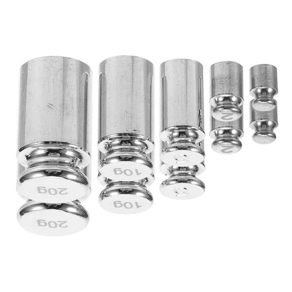 SEWOART Weight Scale Grams Calibration Weight Laboratory Use 10Pcs