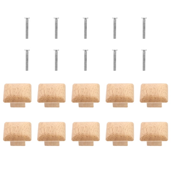 SEWOART 10pcs Kitchen Cabinet Hardware Timber for Furniture Upgrade