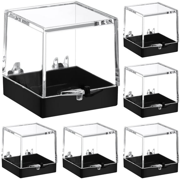 SEWOART Sewoart Multi-Color Plastic Mineral Specimen Box for Home Collectors 12Pcs