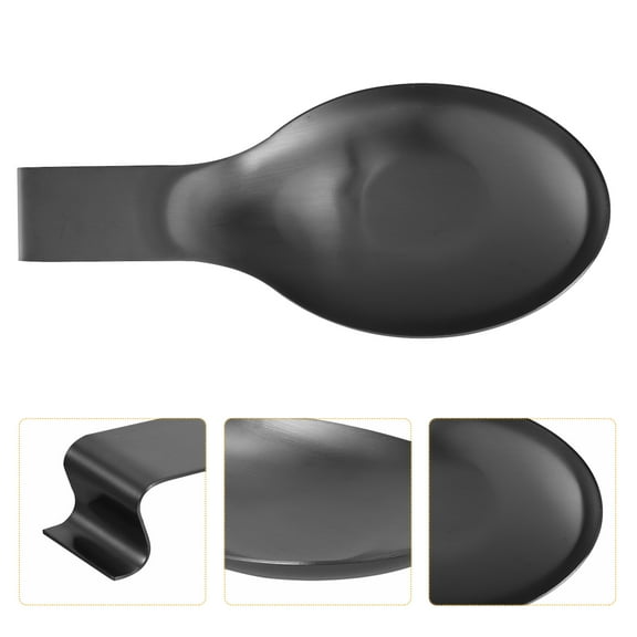 SEWOART 1Pc Practical Stainless Steel Spoon Holder with Stable Base for Kitchen Countertop