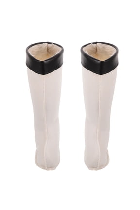 Soft Plush Boot Liners White for Enhanced Warmth and Comfort