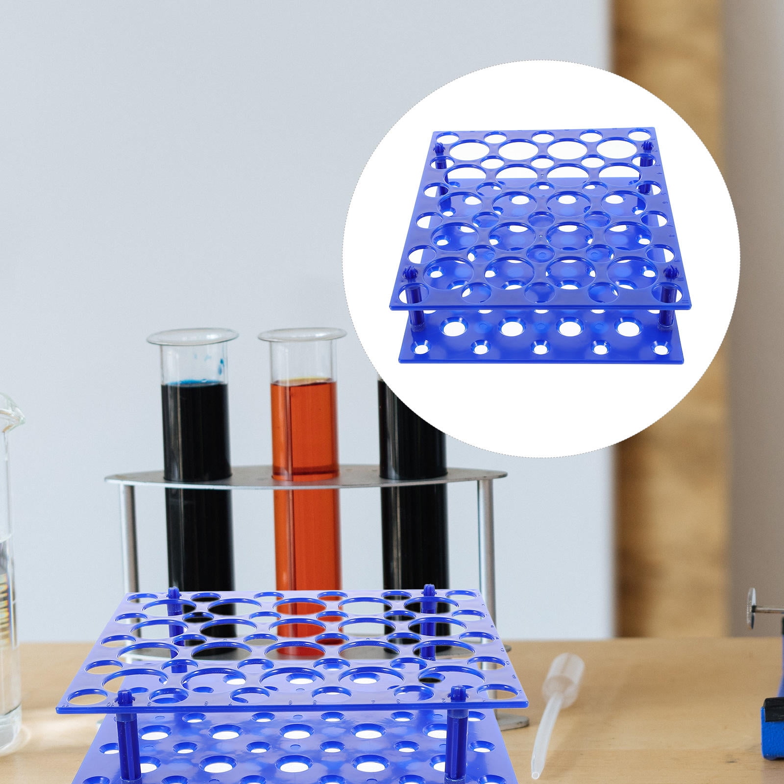 SEWOART 1Pc Laboratory Tube Holder in Orange for Convenient Centrifuge ...