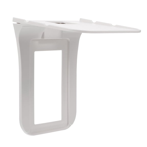 SEWOART Wall Outlet Shelf White ABS Injection Molded Easy to Install