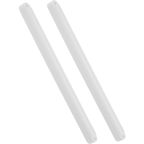 SEWOART 1Set 235Mm White Plastic Drawer Slides Side Mount Drawer Guide Rail for Furniture Use