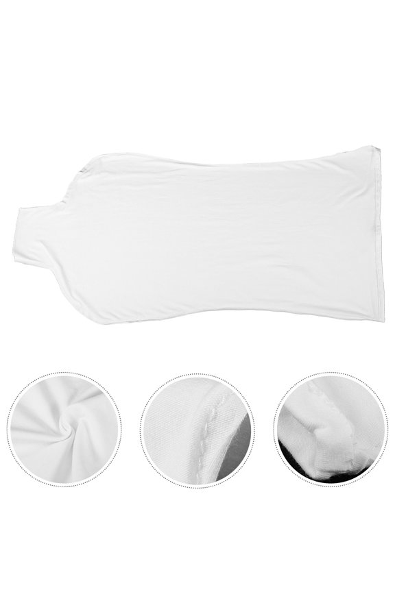 1Pc White Cotton Body Cover Elastic Fit for Female Dress Form