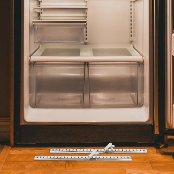 SEWOART Heavy Duty Stainless Steel Freezer Ladder Support Bar for Secure Storage and Use