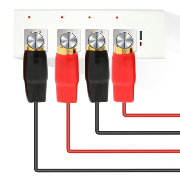 SEWOART Spade Terminals Assorted Color Premium Copper Crimp Connectors 2Pairs