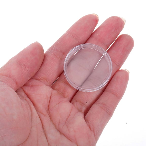 SEWOART 200-Pack Clear Plastic Protector Cases, Small Transparent Storage Boxes for Collection and Organization