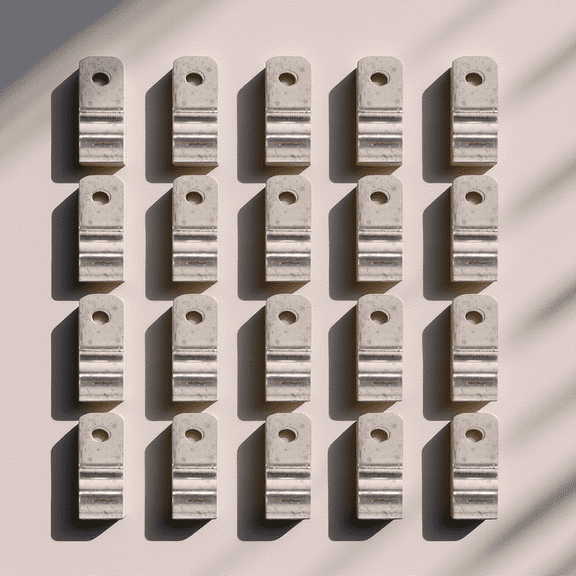 SEWOART Cable Management Fixator Simple Wire Organizer Stainless Steel 20Pcs