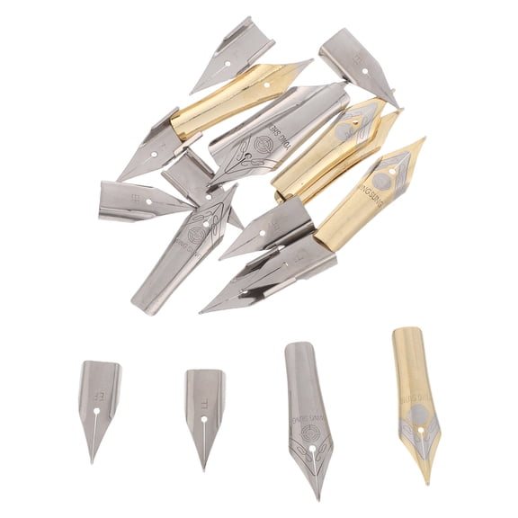 SEWOART Stainless Steel Pen Nibs, Universal Compatibility, Extra Fine Writing, 20Pcs