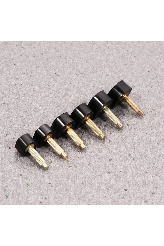 24Pcs Replacement Tap Shoe Heel Tips for High Heel Use Black