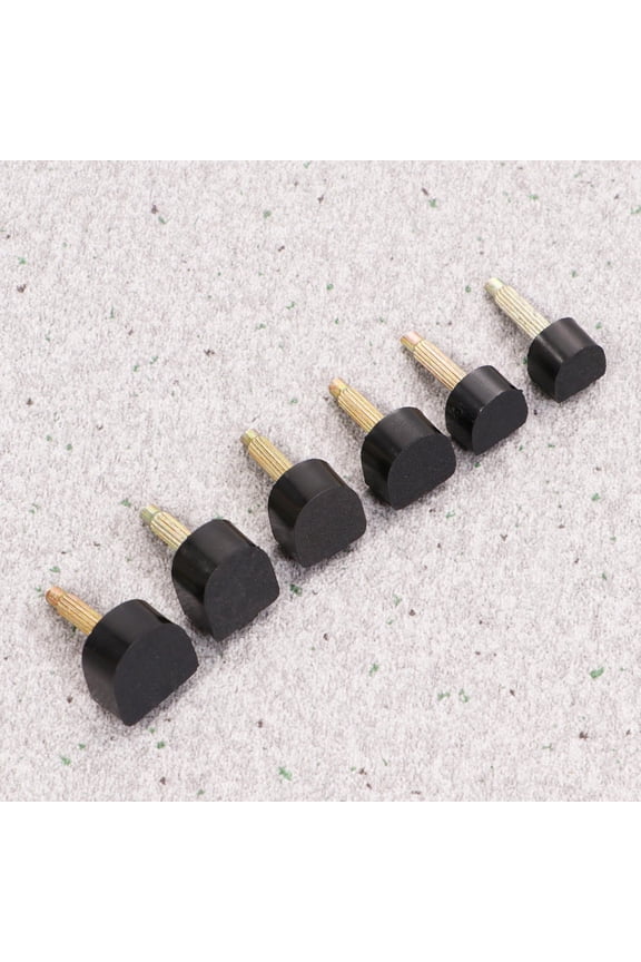 High Heel Replacement Tips Shoe Maintenance Accessories Black 24pcs