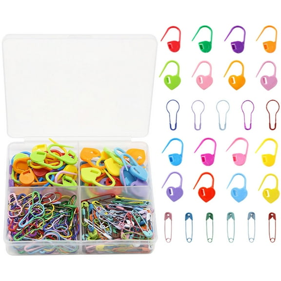 SEWOART 1Set Lightweight Stick Markers for Crochet and Knitting Assorted Color