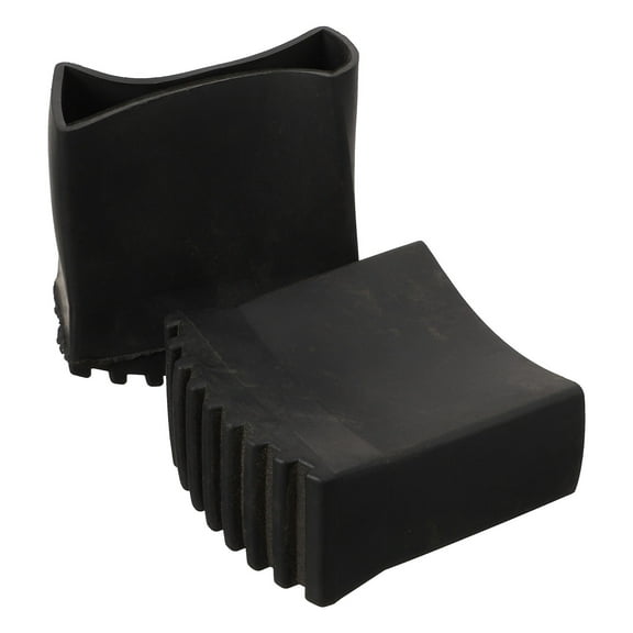 SEWOART Rubber Ladder Protective Covers Black for Firm Hold and Stability