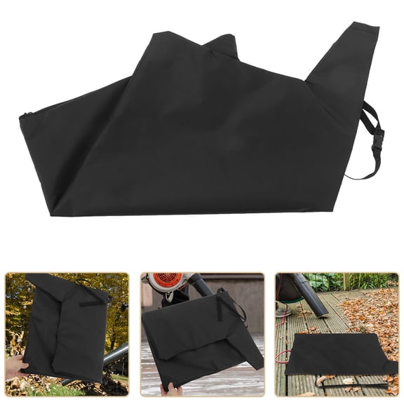 SEWOART Black Oxford Cloth Leaf Blower Bag for Versatile and Tidy Storage