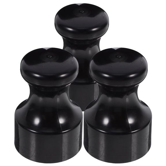 SEWOART 3Pcs Composite Material Round Stamp Handles for Roller Knob and Craft Stamping Use