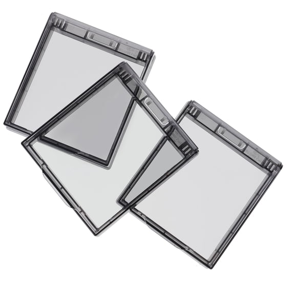 SEWOART Outlet Protectors Light Switch Guard Grey ABS 3Pcs