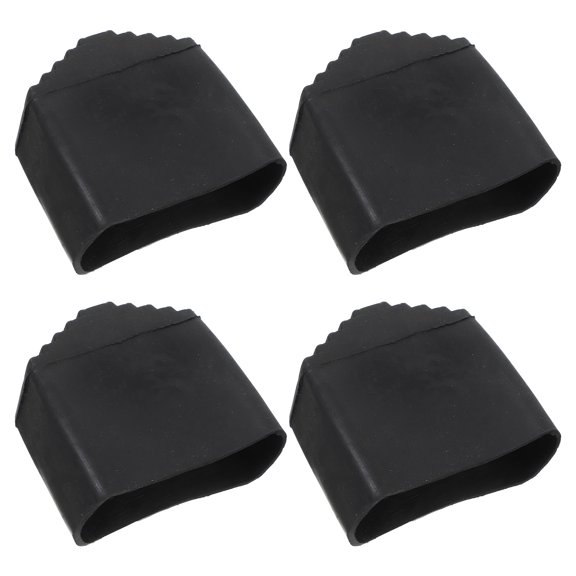 SEWOART Ladder Foot Cover Thick Rubber Black Anti-Slip Design for Long-Term Use 4Pcs