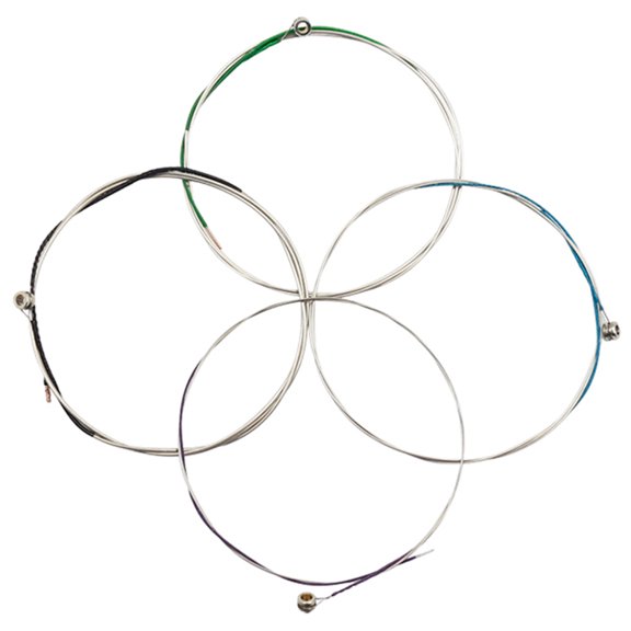 SEWOART 4Pcs Portable Metal Viola Strings Replacement Suitable for Practice and Shows