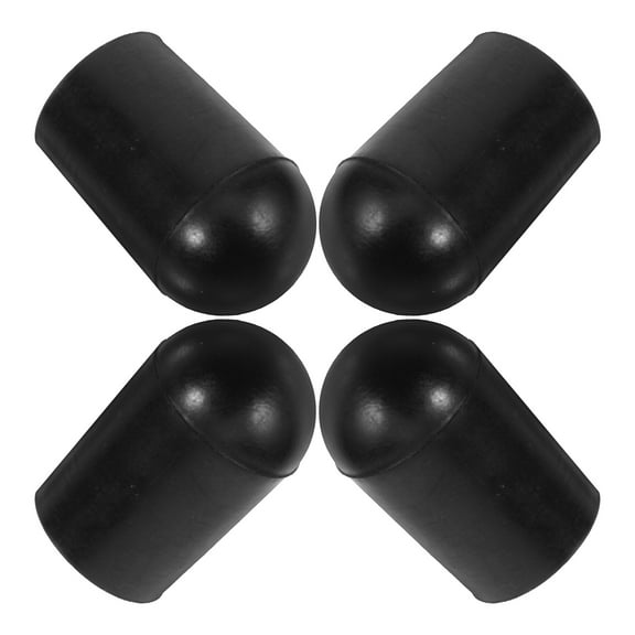 SEWOART 4Pcs Sturdy Rubber Cello Endpin Stopper for Home Musical Instrument Use
