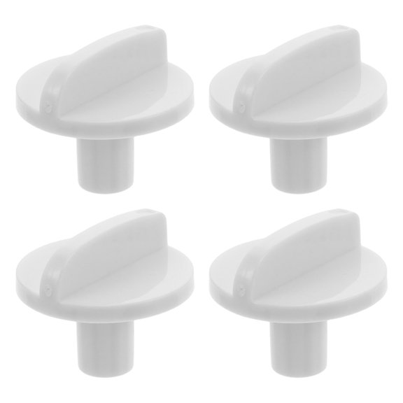 SEWOART Thermostat Replacement Knob Universal 4pcs Abs Freezer Control White