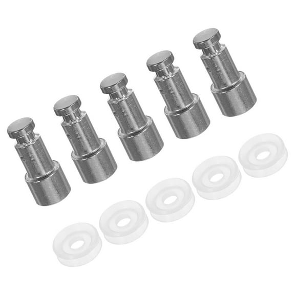 SEWOART 5 Sets of Universal Pressure Cooker Parts Stainless Steel Electric Pressure Cooker Valve Ventilation