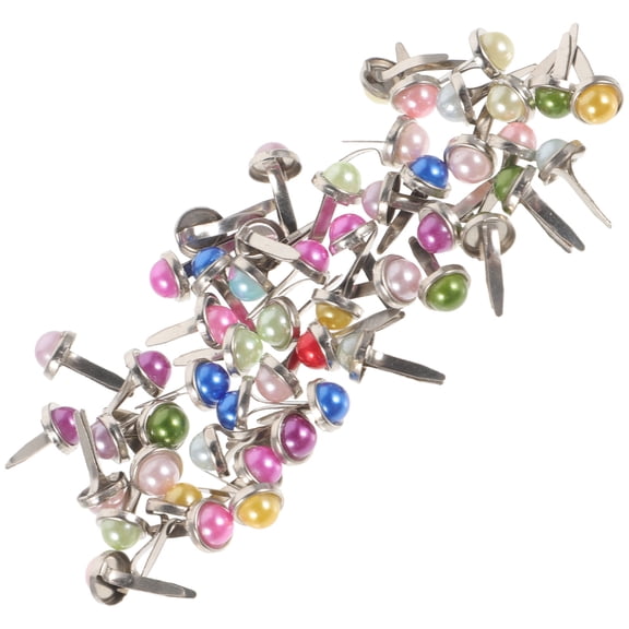 SEWOART Large Brads Paper Fasteners Assorted Colors Scrapbooking Supplies