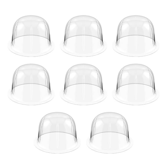 SEWOART Cowboy Hat Holder Hat Holders White PVC 8pcs
