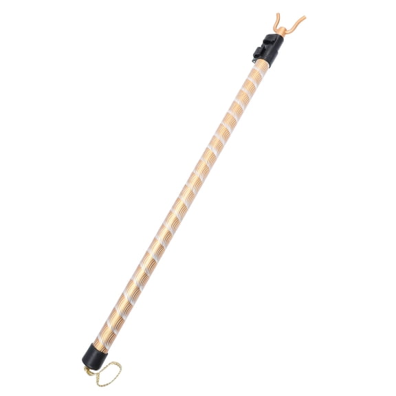 SEWOART Golden Alloy Retractable Clothesline Pole, Sturdy and Adjustable for Home