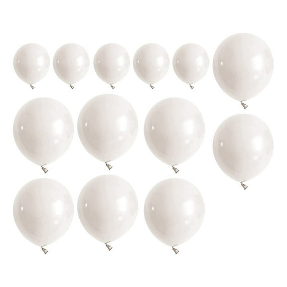 SEWOART 1Set White Balloon Arch Kit DIY Latex Balloons for Festival Wedding Party Decor