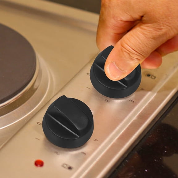 SEWOART Toaster Oven Replacement Knobs Black Oven Stove Knob Control For Kitchen Appliances 1 Set