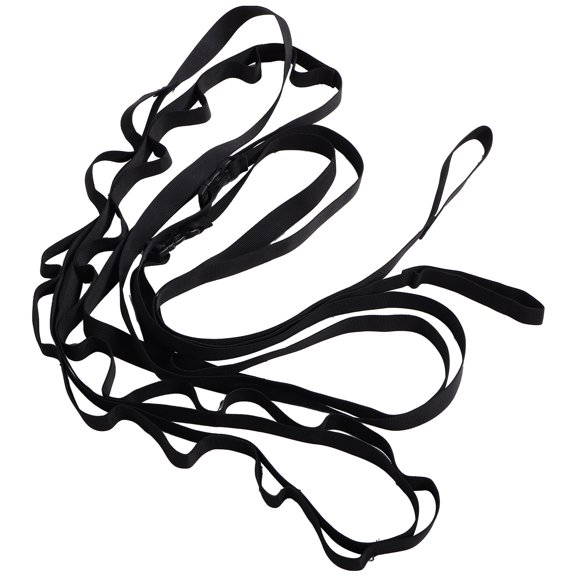 SEWOART Black Camping Gear Storage Travel Clothesline Cord PP Strap for Outdoor Camping Use 1Pack