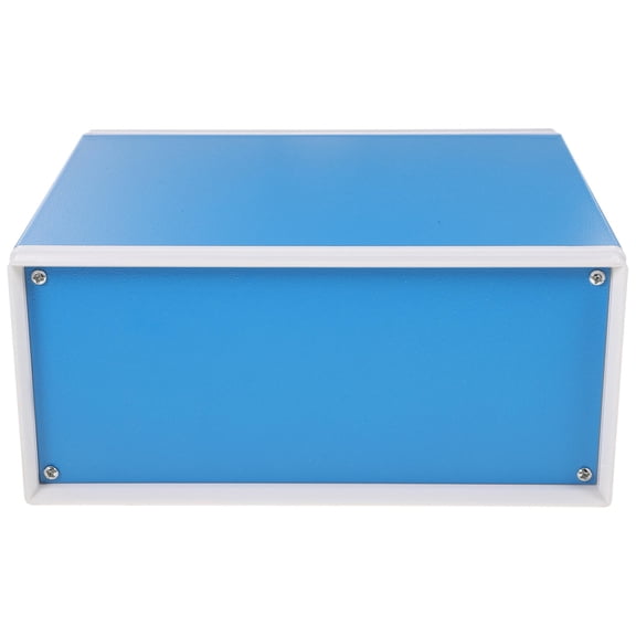 SEWOART Blue Metal Enclosure Box for Electrical Use with Screws and Durable High Grade Material