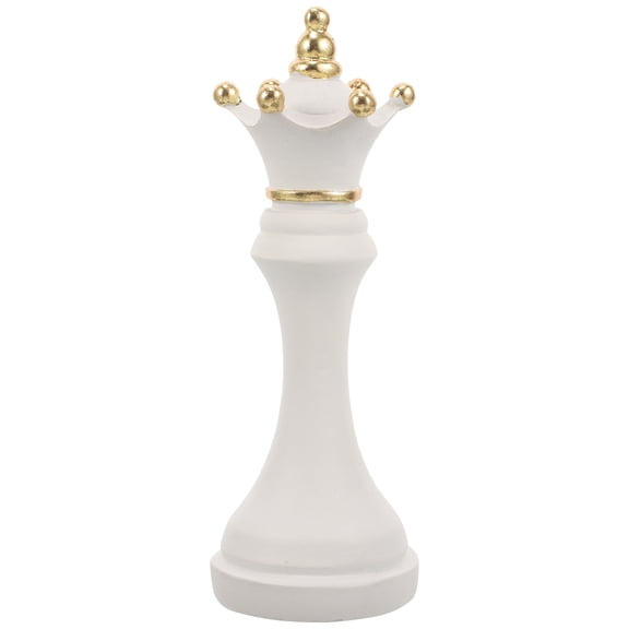 SEWOART Chess Ornament Resin Statue King Vintage Style Home Decor for Friends Art Display 1Set