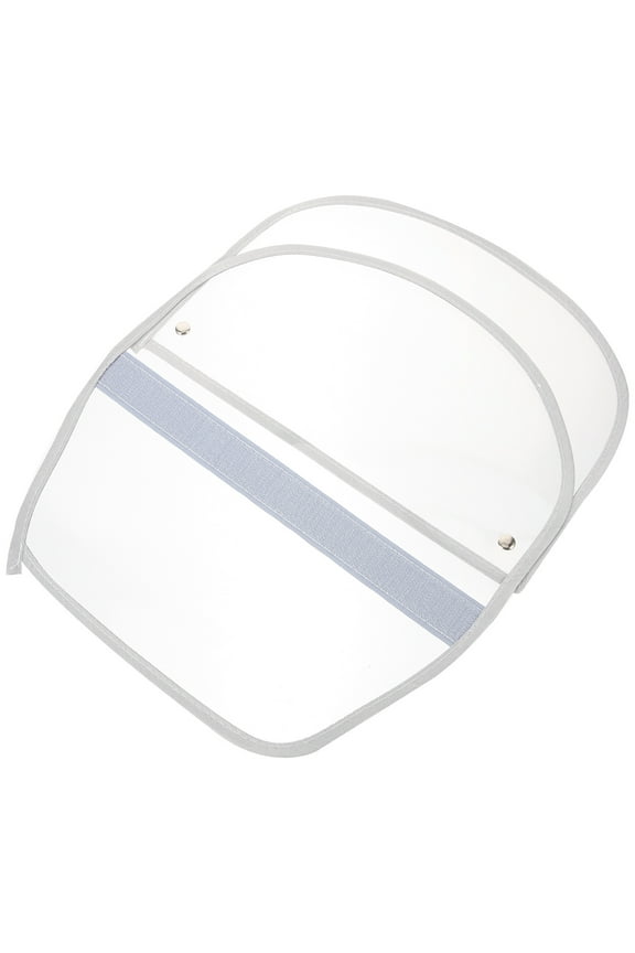 Raincoat Hat Shield Visor Transparent Plastic Easy to Use and Store