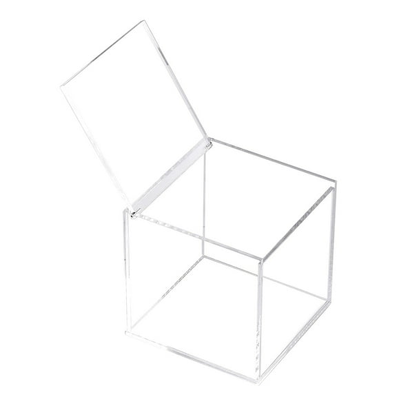 SEWOART Transparent Acrylic Coffee Pod Holder Box for Countertop Display and Storage