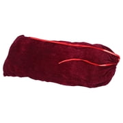 SEWOART Dark Red Plush Fabric Violin Cover with Scratch Resistant Protection for Storage