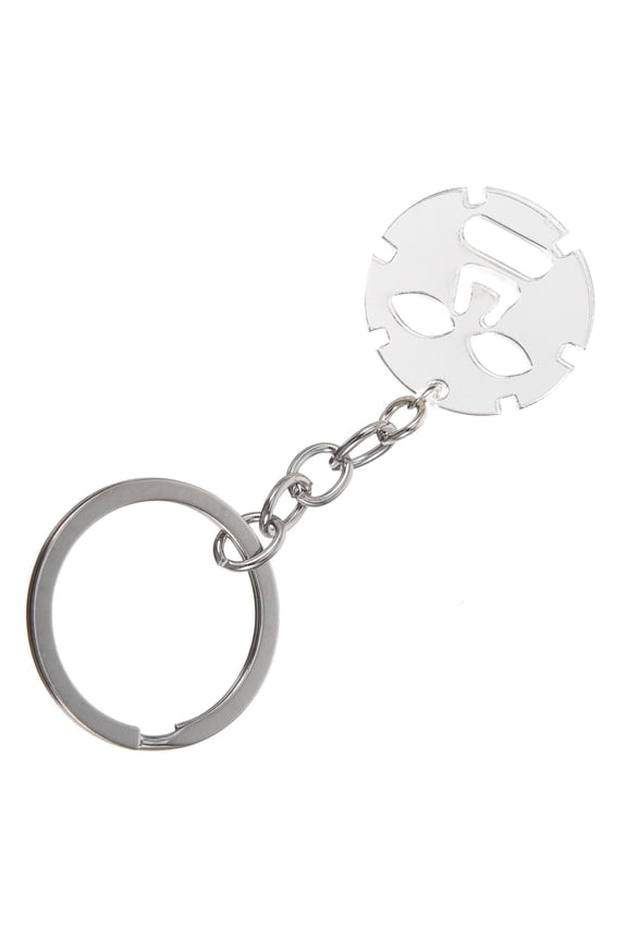 Unique Hanging Key Chain for Car Keys with Assorted Color Facial Mask Ornament