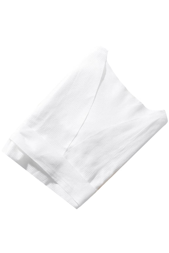 Spa Disposable Robe White Towelling Material Practical for Home and Salon Use