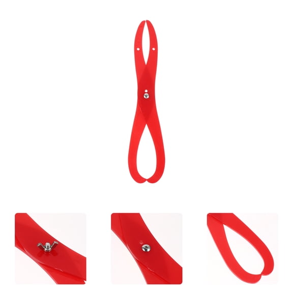SEWOART Sculpture Modeling Tools Clay Sculpture Measuring Tool Plastic Red 1Pcs