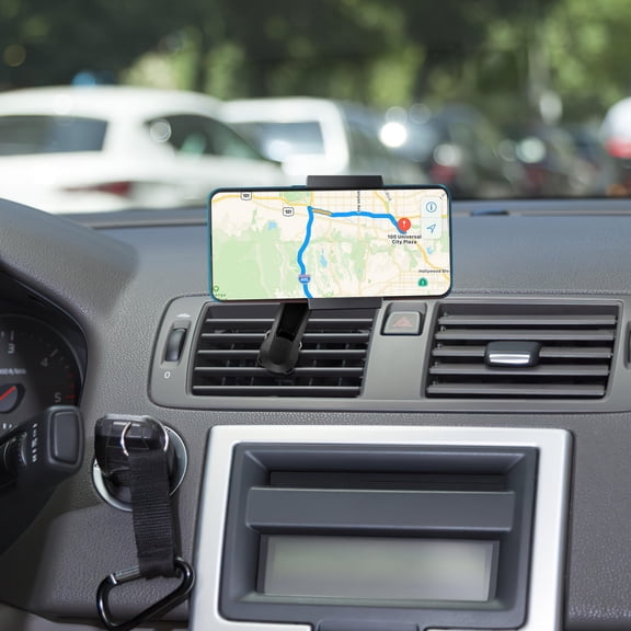 SEWOART Car Phone Holder Extension Arm, Easy Install, Stylish Black, Adjustable Angle