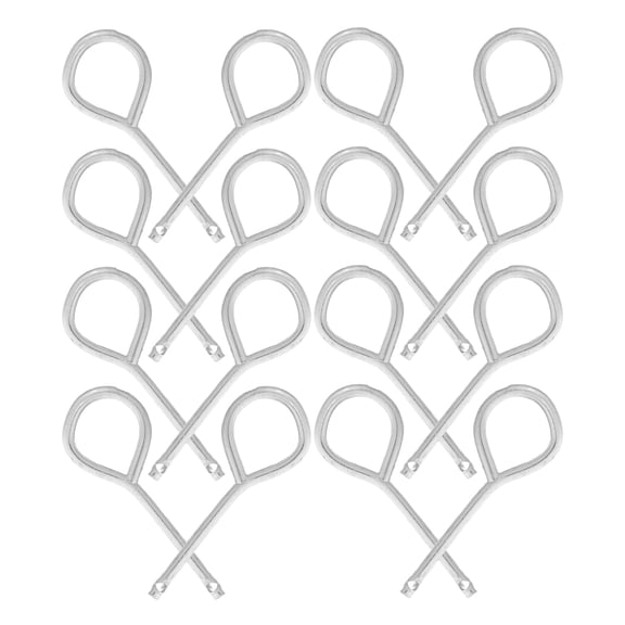 SEWOART Sewoart Metal Pull Pins for Fire Extinguishers Secure and Portable 20Pcs